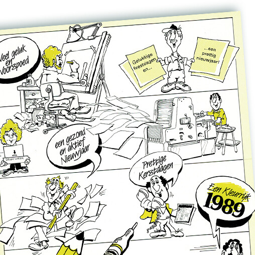 H illustratie kaart