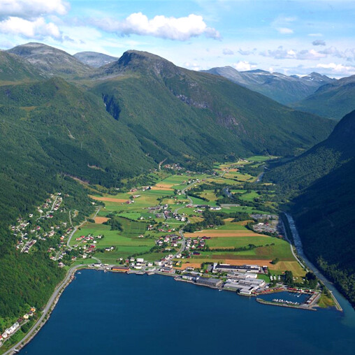 H stordal luchtfoto